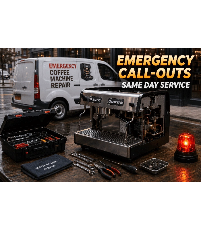 Emergency coffee machine call out repair
